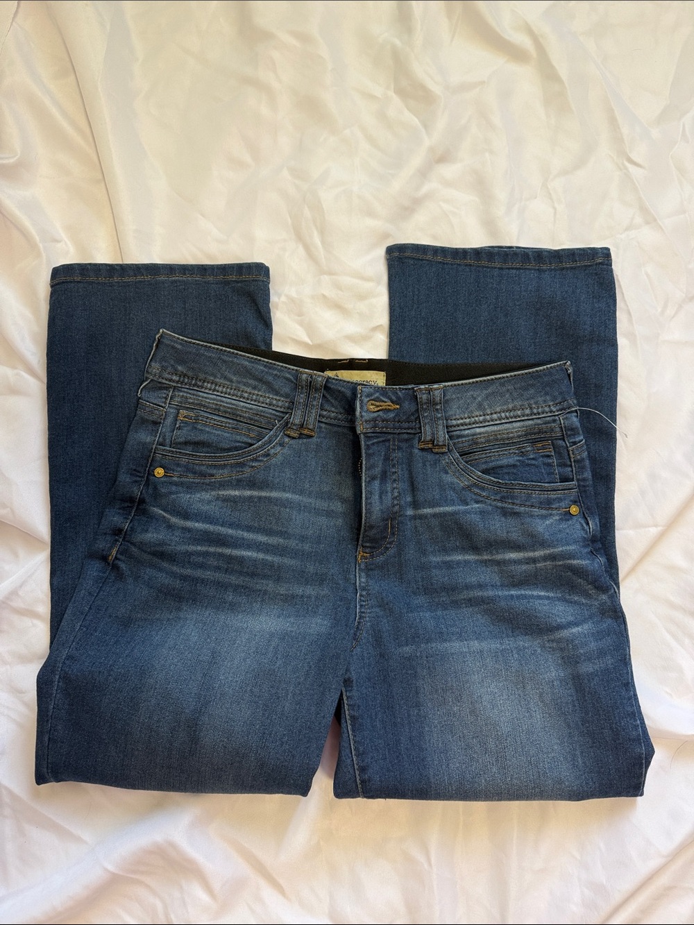 Democracy Dark Blue Flare Jeans